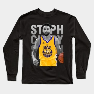 Stephen Curry WPAP Long Sleeve T-Shirt